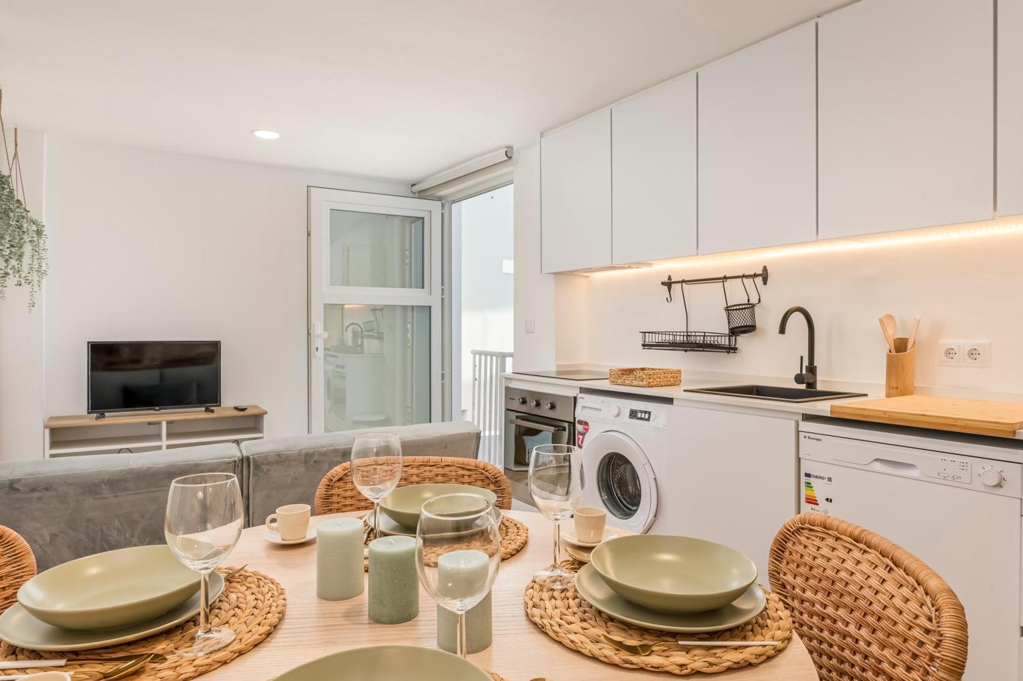 Chalet Marias - Parede Beach Apartments エクステリア 写真