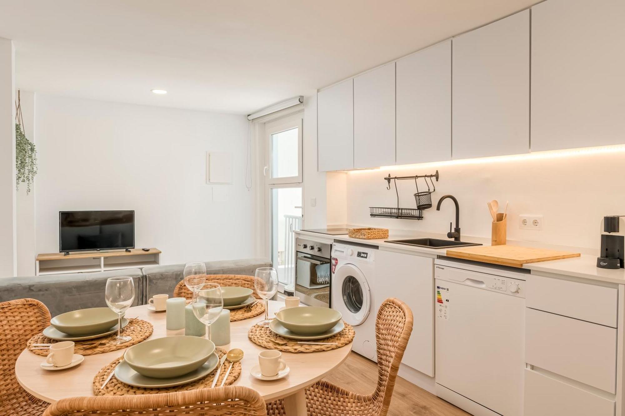 Chalet Marias - Parede Beach Apartments エクステリア 写真